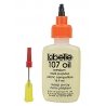 No. 107 Plastic-Compatible Motor Oil - 1/2oz 14.8mL -- Medium Weight, All Scales, Labelle Industries 107