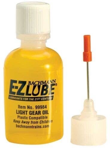 E-Z Lube 21 -- Light Gear Oil - 1oz 29.6mL, All Scales, Bachmann Industries 99984