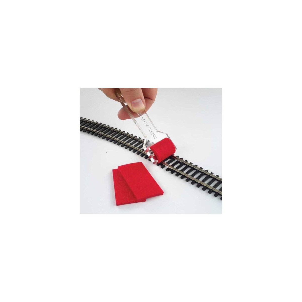Hand-Held Track Cleaner -- For HO, N & On30 Scales, HO, Bachmann Industries 39013