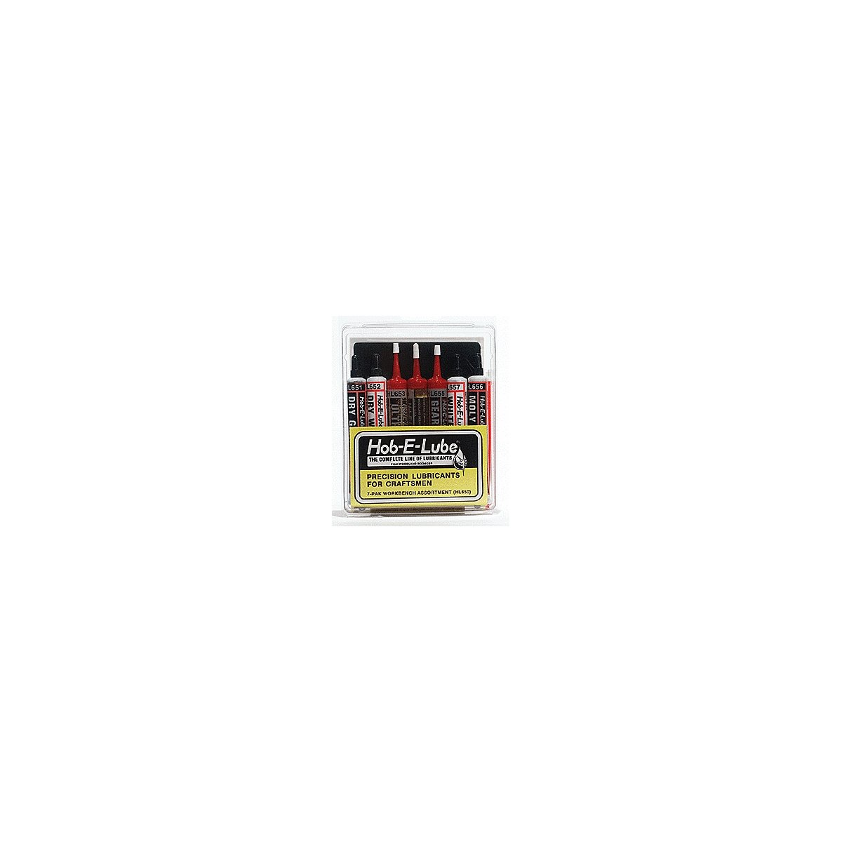 Workbench Oil & Grease Assortment -- pkg(7), All Scales, Woodland Scenics 650