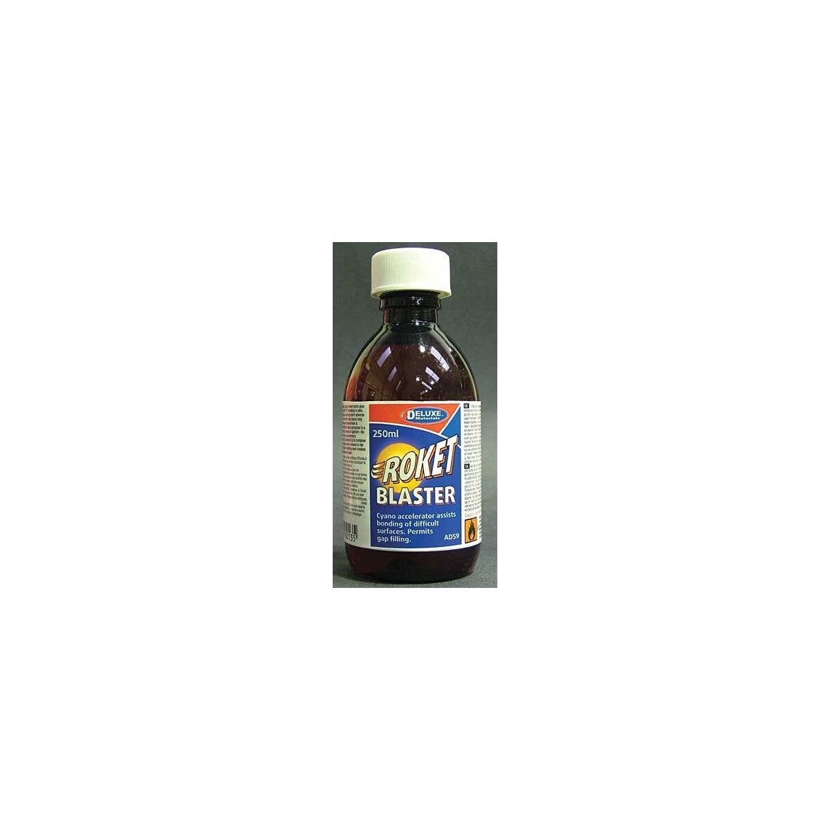 Roket Blaster -- Cyanoacrylate CA Accelerator - 8-1/2oz 250mL, All Scales, Deluxe Materials Ltd AD59