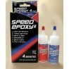 Speed Epoxy II - 4-Minute Set Time -- 2-2/5oz 71g, All Scales, Deluxe Materials Ltd AD66