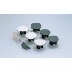Cleaning Head Replacement Set pkg(2) -- For Track Cleaning Car, N, TomyTec Co LTD 6423
