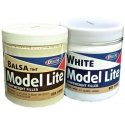 Model Lite Wood Filler - 8.1oz 240mL -- White, All Scales, Deluxe Materials Ltd BD5