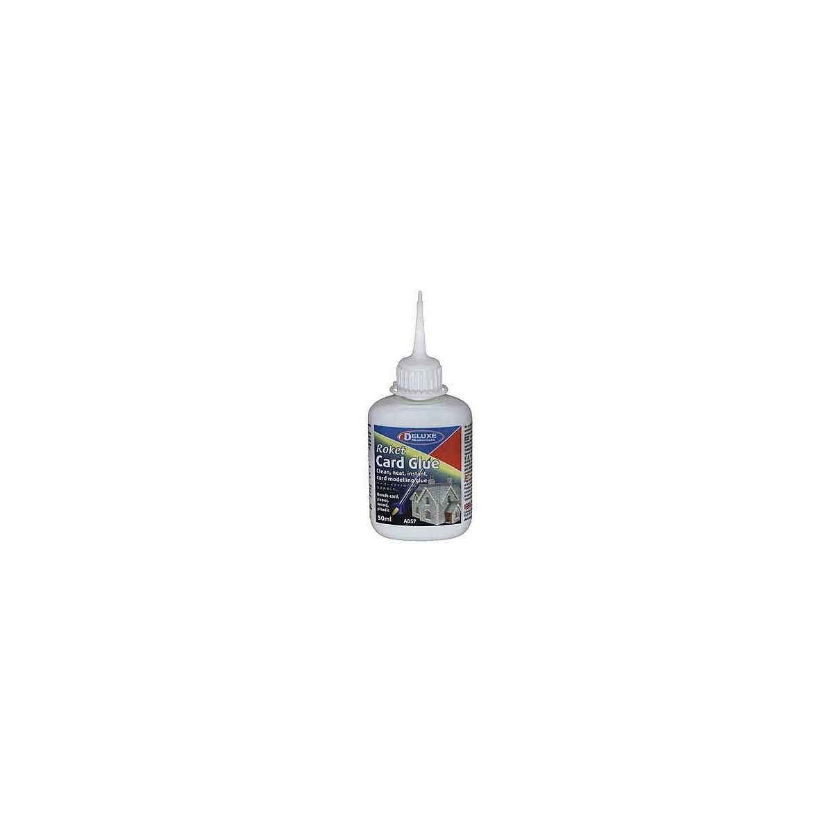 Roket Card Glue for Cardstock -- 1.7oz 50mL, All Scales, Deluxe Materials Ltd AD57
