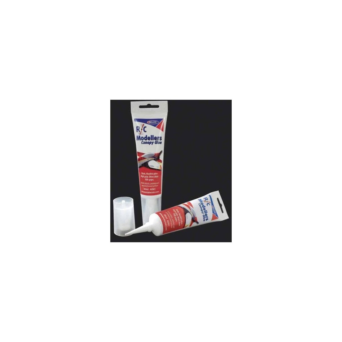 RC Modeler Glue Tube -- 2.8oz 80g, All Scales, Deluxe Materials Ltd AD81