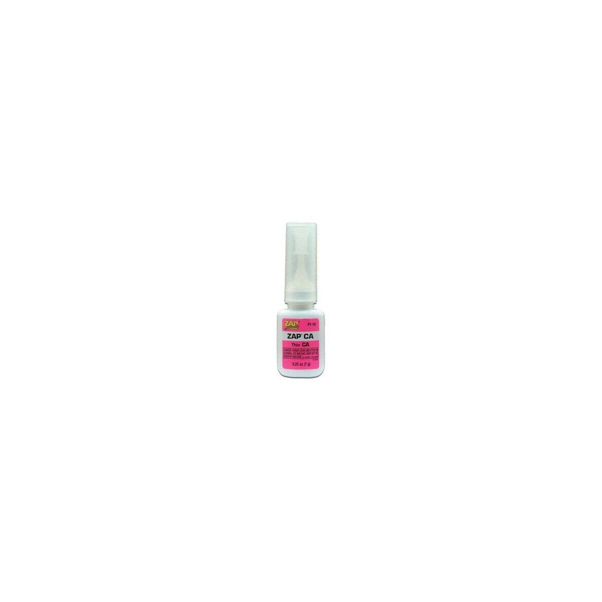 ZAP/CA Super-Thin Instant Adhesive -- 1/4oz 7.4mL, All Scales, Robart Mfg Inc 434