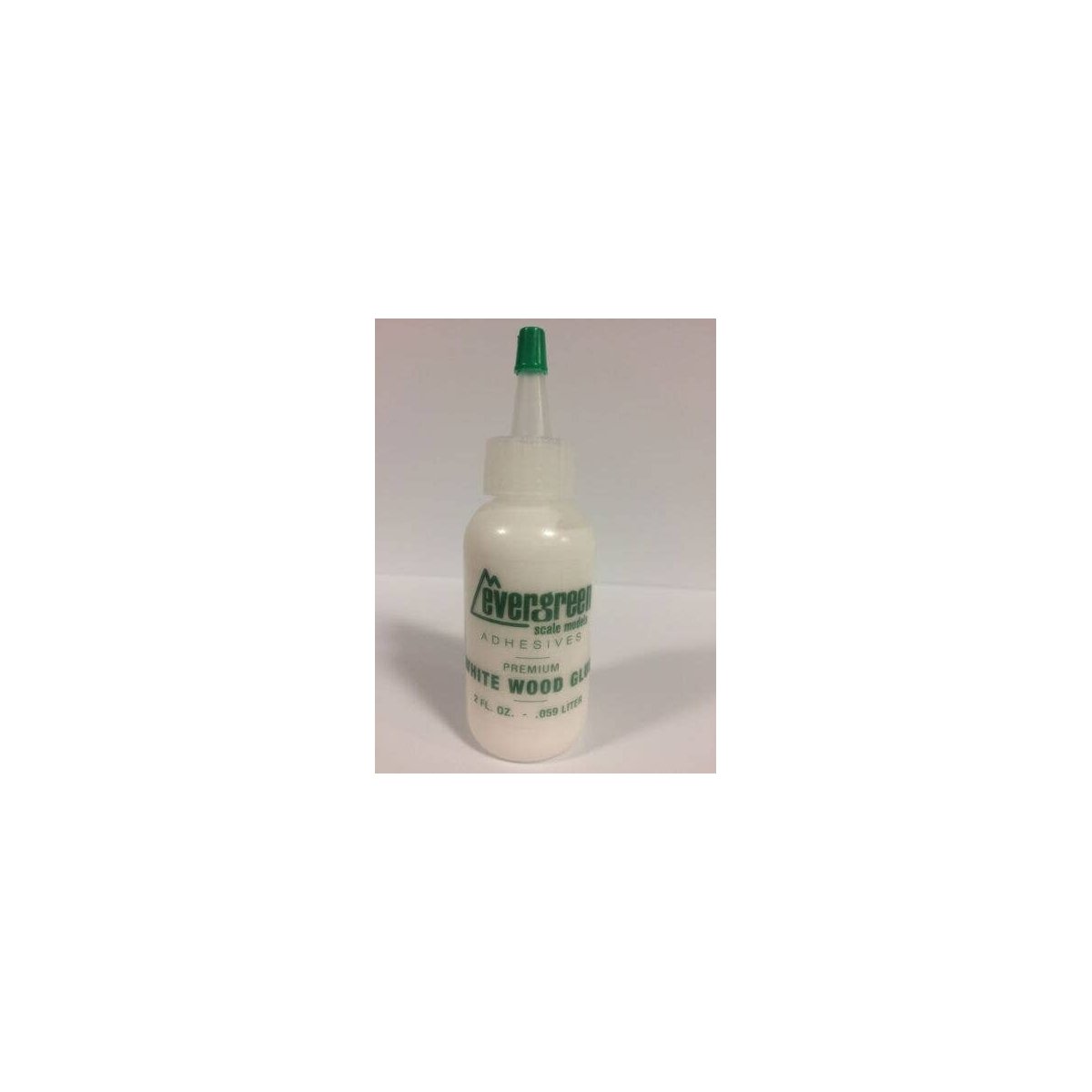 White Wood Glue -- 2oz 59.1ml, All Scales, Evergreen Scale Models 81