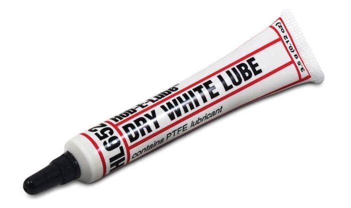 Dry White Lube -- .12oz 3.5g, All Scales, Woodland Scenics 652