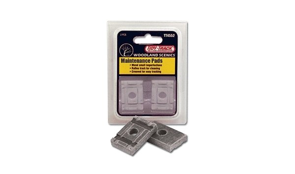 Tidy Track(TM) Maintenance Product -- Maintenance Pads Cleaning Pad Replacement pkg(2), All Scales, Woodland Scenics 4552