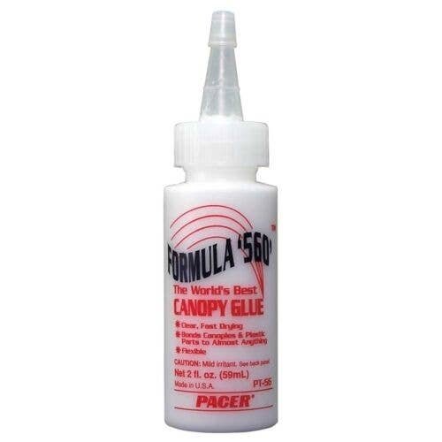 Canopy Adhesive -- 2oz 59.1mL, All Scales, Robart Mfg Inc 56