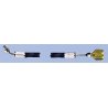 Airbrush Accessories -- Air Hose Braided w/Connections 10′ Heavy Duty, All Scales, Badger Air Brush Co 502011