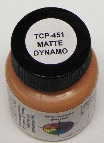 Sprayable Matte Paints - 1oz 29.6mL -- Exterior Wall - Dynamo, All Scales, Tru-Color Paint 451