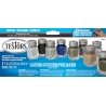 Acrylic Paint Sets - 9 Colors - Each: 1/4oz 7.4mL -- Aircraft Colors, All Scales, Testor Corp 9136