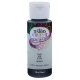 Testors Craft(R) - Acrylic Paints - 2oz 59.1mL - Bottle -- Black (Matte Finish), All Scales, Testor Corp 292421A