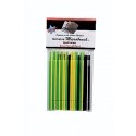 Assorted Applicator Brushes - Microbrush(R) -- 10 Each of Ultrabrush, Fine, Regu, All Scales, Profile Accessories Inc. 1400