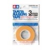 Masking Tape -- 7/64` x 59` 3mm x 18m, All Scales, Tamiya Paints 87208