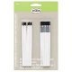 Economy Paint Brush Set - Carded -- 10 Each: Pointed Round and 1/4′ Wide Flat Brushes, All Scales, Testor Corp 281177