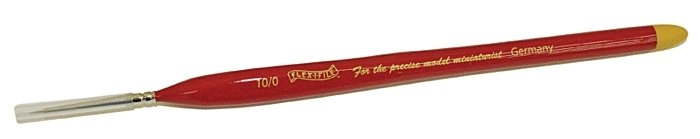 Precision Paint Brush - Flex-I-File(R) -- 10/0, All Scales, Profile Accessories Inc. BR100