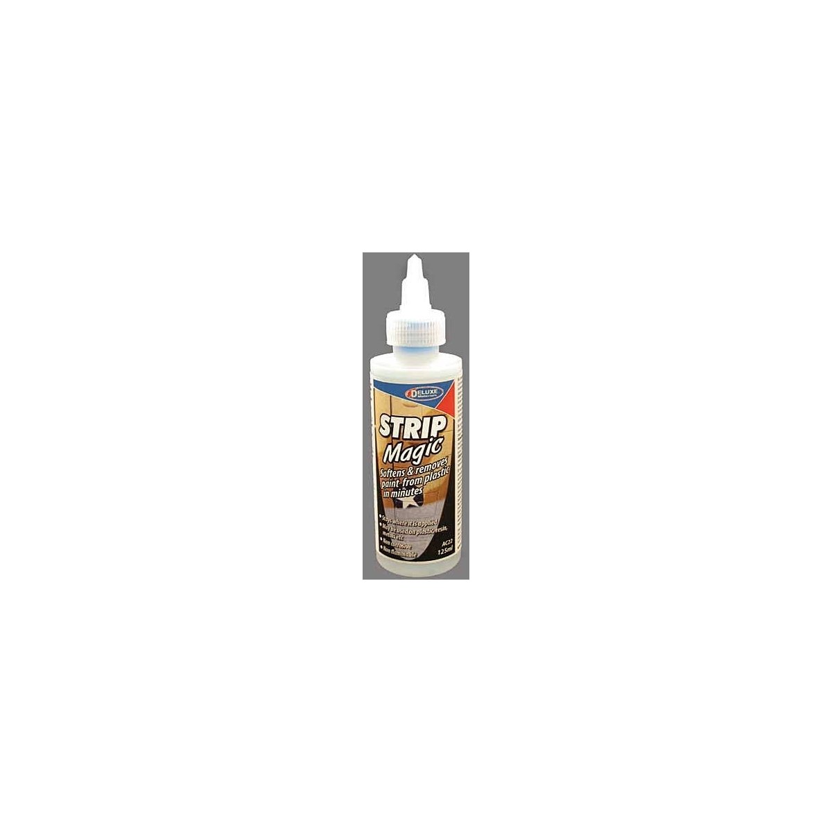 Strip Magic Paint Stripper -- 4.2oz 125ml, All Scales, Deluxe Materials Ltd AC22