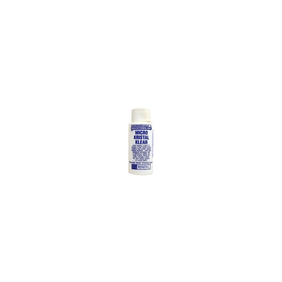 Micro Kristal Klear -- 1oz 29.6ml, All Scales, Microscale Industries Inc 114