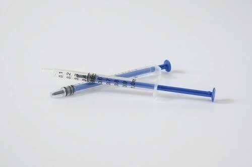 Syringe 3-Pack -- 1ml, All Scales, Evergreen Scale Models 78000