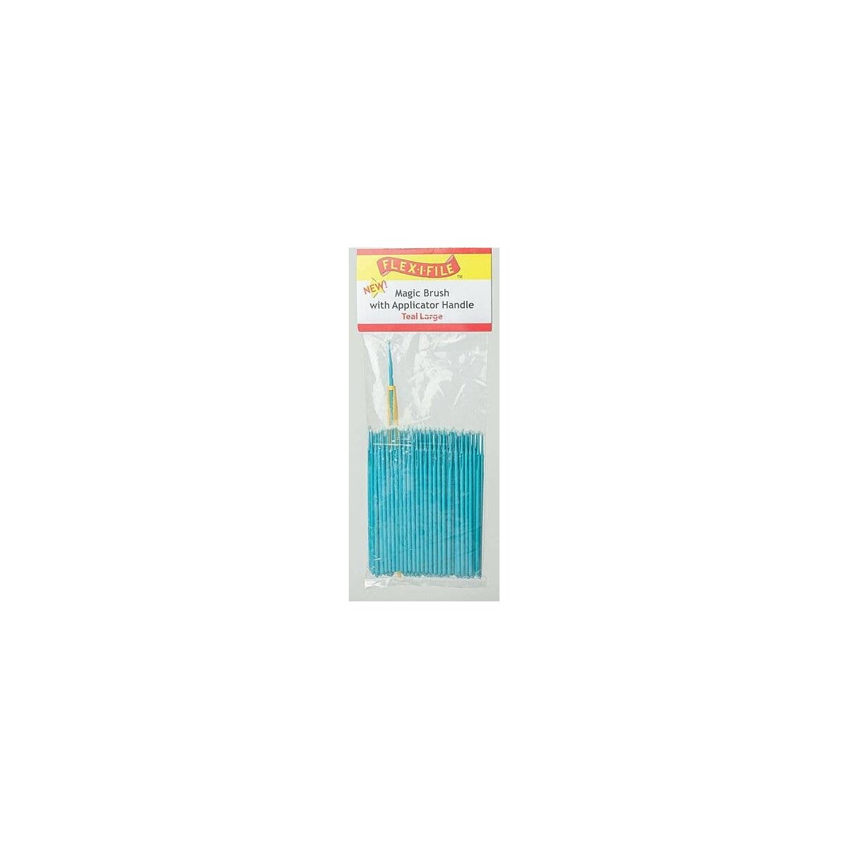 Magic Brush Bulk Pack -- Large (teal) pkg(100), All Scales, Profile Accessories Inc. M930004B