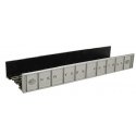 Decorated Code 80 Plate-Girder Bridge -- New York Central (silver, black), N, Atlas Model Railroad Co. 2551