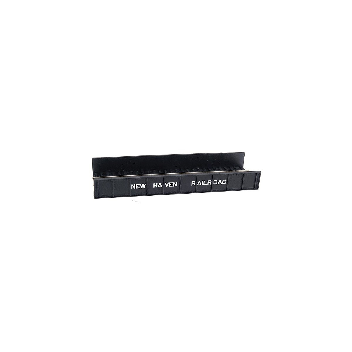 Decorated Code 80 Plate-Girder Bridge -- New Haven (black, white), N, Atlas Model Railroad Co. 2557
