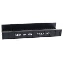 Decorated Code 80 Plate-Girder Bridge -- New Haven (black, white), N, Atlas Model Railroad Co. 2557
