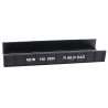 Decorated Code 80 Plate-Girder Bridge -- New Haven (black, white), N, Atlas Model Railroad Co. 2557