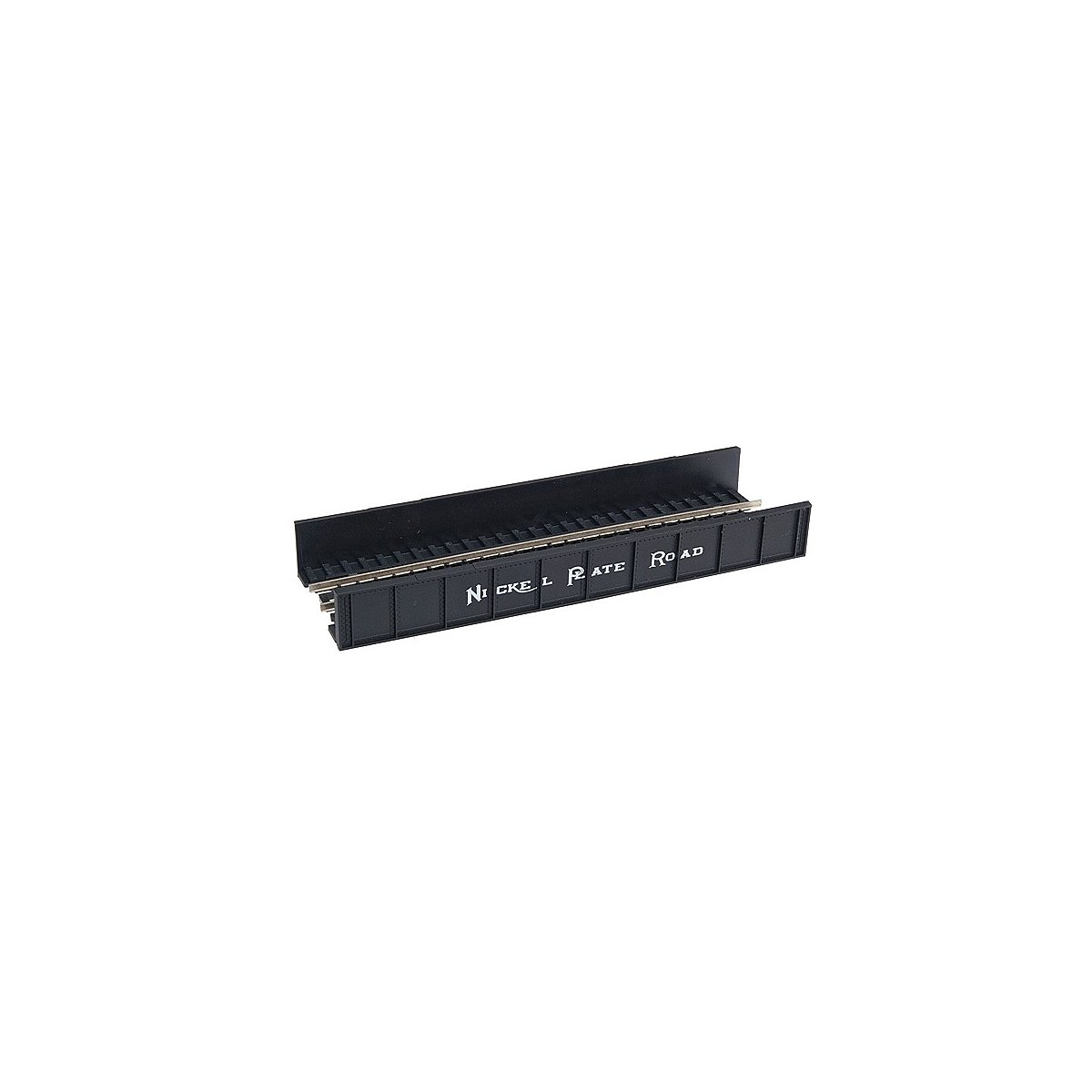 Decorated Code 80 Plate-Girder Bridge -- Nickel Plate Road (black, white), N, Atlas Model Railroad Co. 2558
