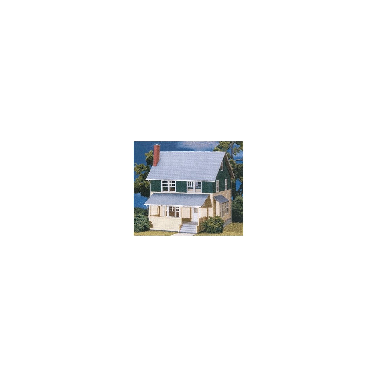 Lovely Ladies Home Series(TM) -- Kate′s Colonial Home - Kit, N, Atlas Model Railroad Co. 2844