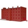 Middlesex Manufacturing Company - Kit (Plastic) -- 7-1/2 x 3′ 19.1 x 7.6cm, N, Atlas Model Railroad Co. 2870