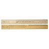 Deluxe Model Railroad Reference Ruler -- Gold Anodized Aluminum - 12-1/2′ 31.8, All Scales, Excel Hobby Blades Corp. 55778
