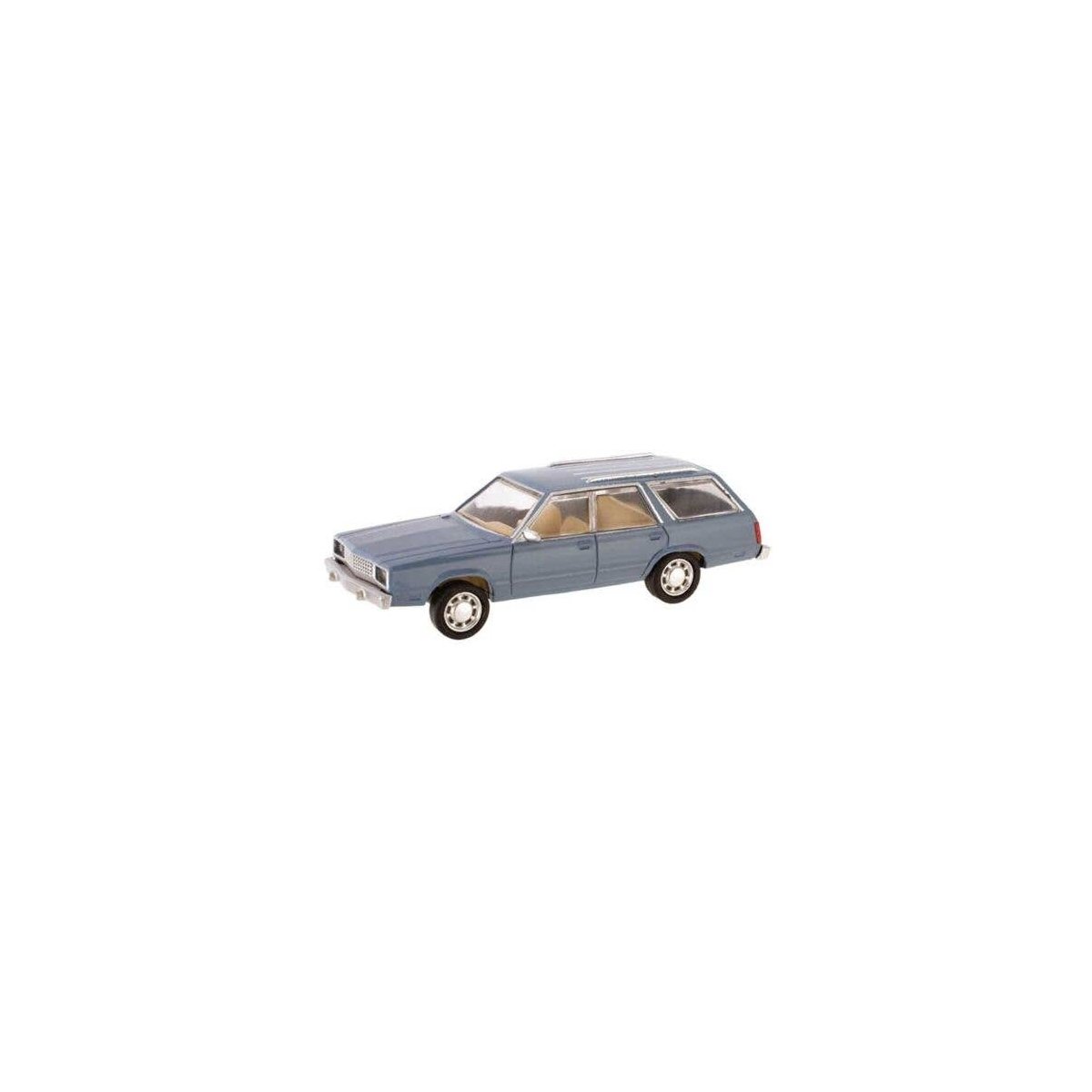 Atlas Master(TM) American Automobiles 1978 Ford(R) Fairmont Wagon pkg(2) -- Medium Blue, N, Atlas Model Railroad Co. 60000040