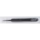 Straight Fine Point Tweezers -- Black, All Scales, Excel Hobby Blades Corp. 30421