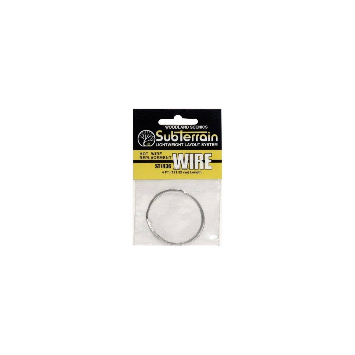 Nichrome Replacement Wire - SubTerrain System -- For Hot Wire Cutter, All Scales, Woodland Scenics 1436