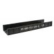 Decorated Plate Girder Bridge w/Code 100 Track -- Pennsylvania Railroad (black, white), HO, Atlas Model Railroad Co. 70000003