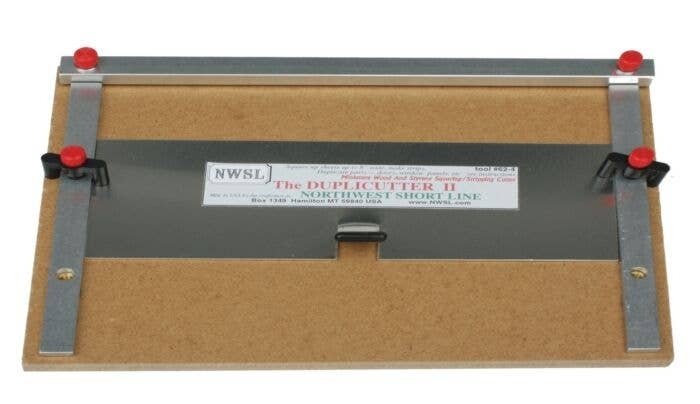 The Duplicutter II -- Wider Version for Sheets 8′ 20.3cm, All Scales, Northwest Short Line 624