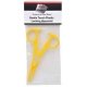 Gentle Touch Plastic Hemostat pkg(3), All Scales, Profile Accessories Inc. 5002