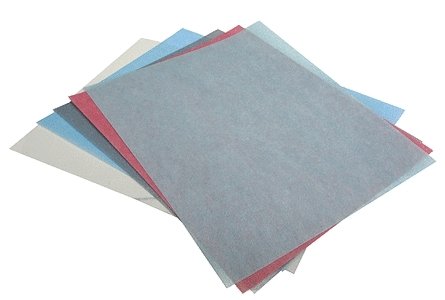 3M Wet/Dry Polishing Paper Assortment -- 8-1/2` x 11` Pack of 6, All Scales, Zona Tools 37948
