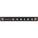 Decorated Plate Girder Bridge w/Code 100 Track -- Kit - Missouri Pacific (black, red, Buzz Saw Logo, Eagles Slogan), HO, Atlas M
