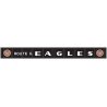 Decorated Plate Girder Bridge w/Code 100 Track -- Kit - Missouri Pacific (black, red, Buzz Saw Logo, Eagles Slogan), HO, Atlas M