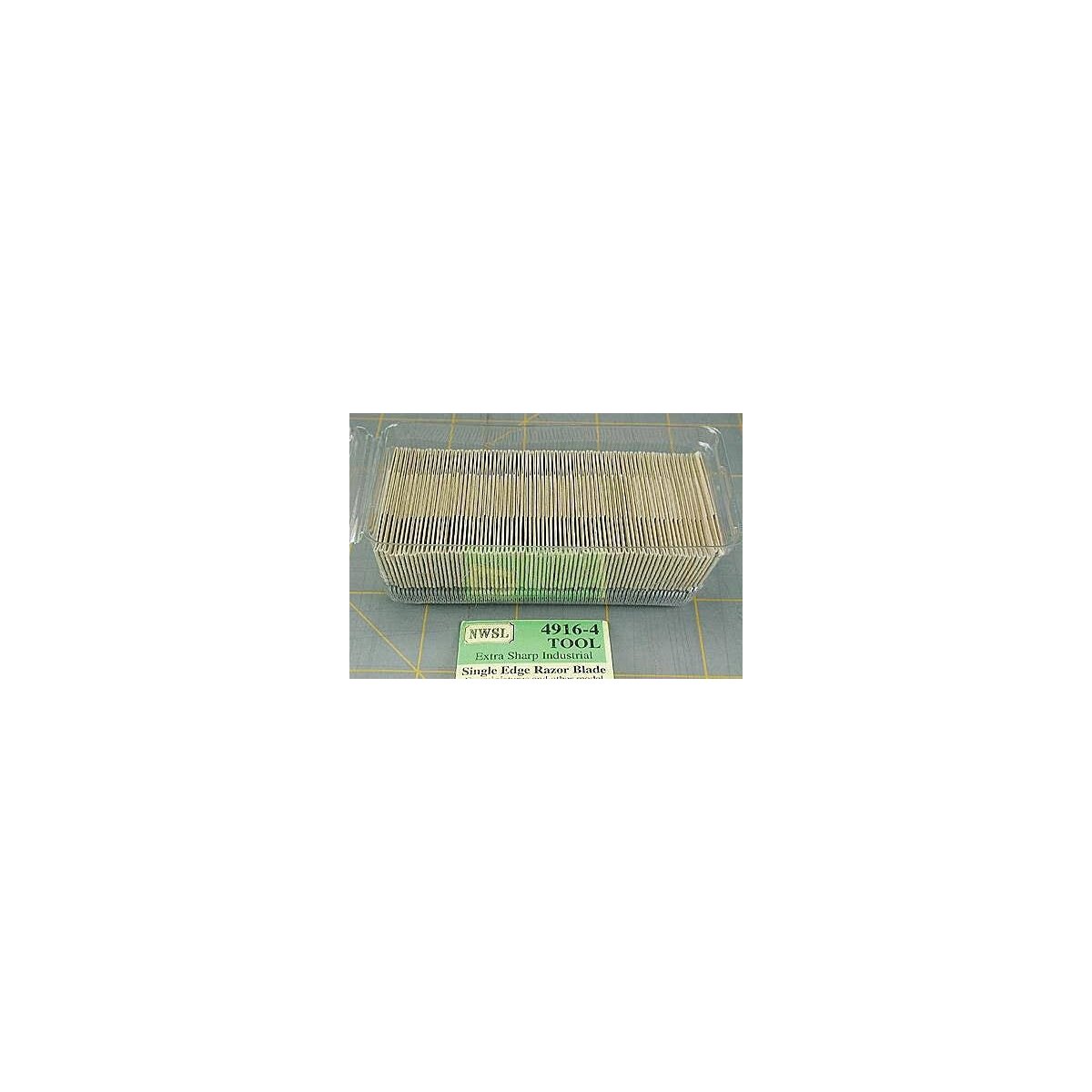 Single-Edge Razor Blades -- For Chopper 53-494 (Sold Separately) pkg(75), All Scales, Northwest Short Line 49164