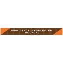 Decorated Plate Girder Bridge w/Code 100 Track -- Kit - Providence & Worcester (brown, orange), HO, Atlas Model Railroad Co. 700