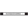 Decorated Plate Girder Bridge w/Code 100 Track -- Kit - New York, Susquehanna & Western (white, black), HO, Atlas Model Railroad
