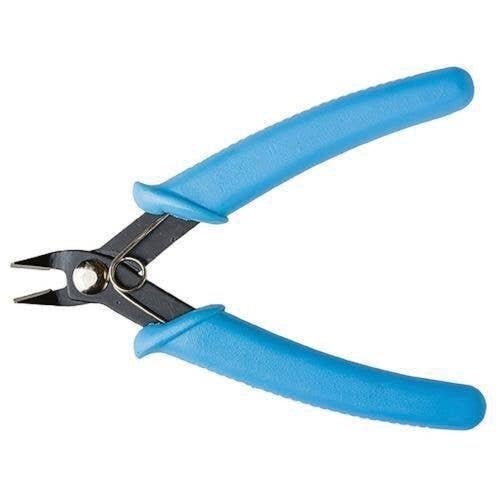 Spring Loaded Soft Grip Pliers -- Sprue Cutter (blue), Carded, All Scales, Excel Hobby Blades Corp. 55594