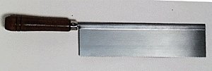 Thick Kerf Dovetail Saw -- 18 Teeth Per Inch (Pull Stroke), All Scales, Zona Tools 35380