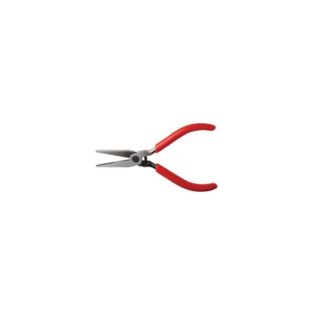 Spring Loaded Soft Grip Pliers -- 5′ Flat Nose, Carded, All Scales, Excel Hobby Blades Corp. 55570
